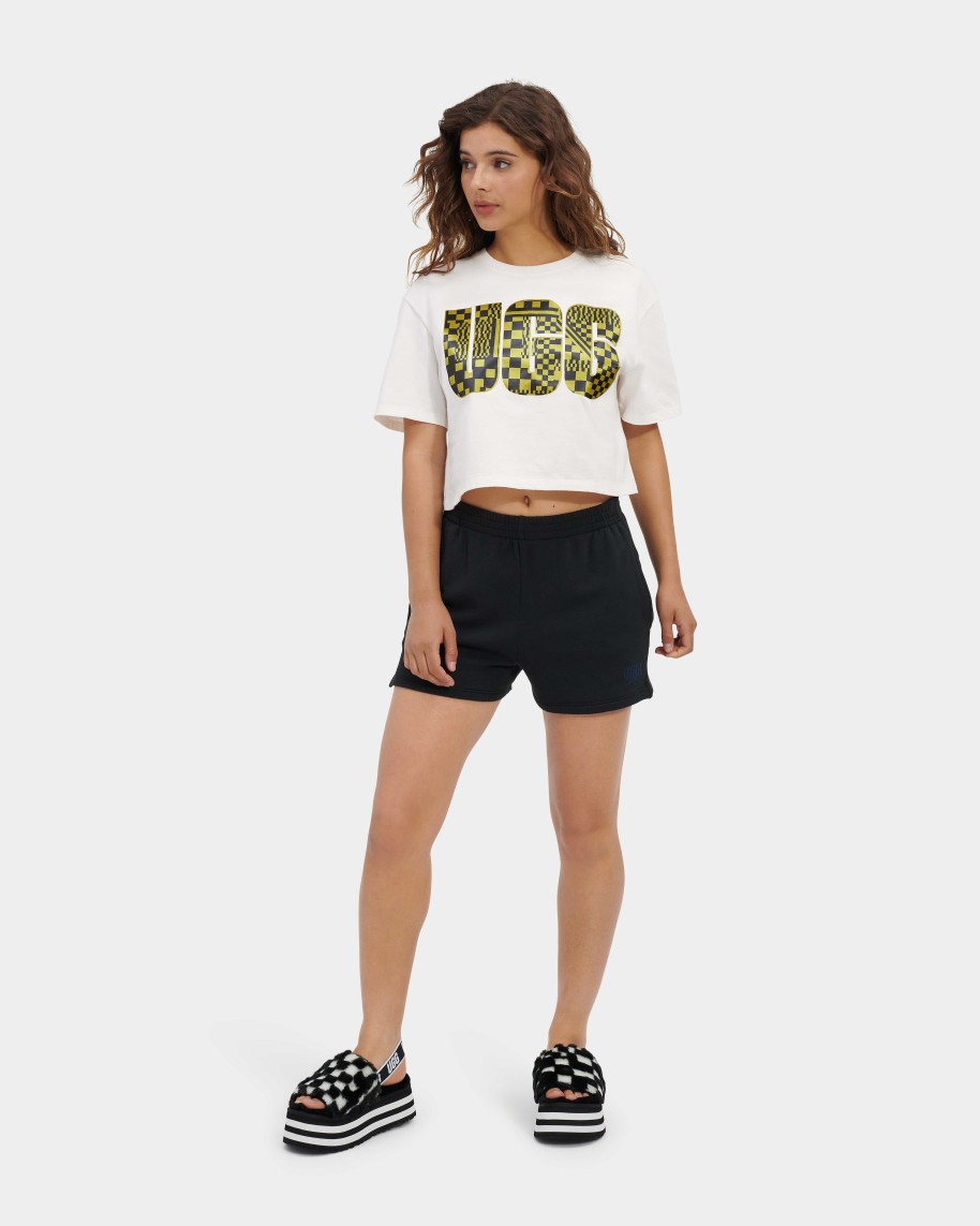 Damen UGG RTW-Kollektion | Tahlia Cropped Logo Tee,Ugg Nimbus