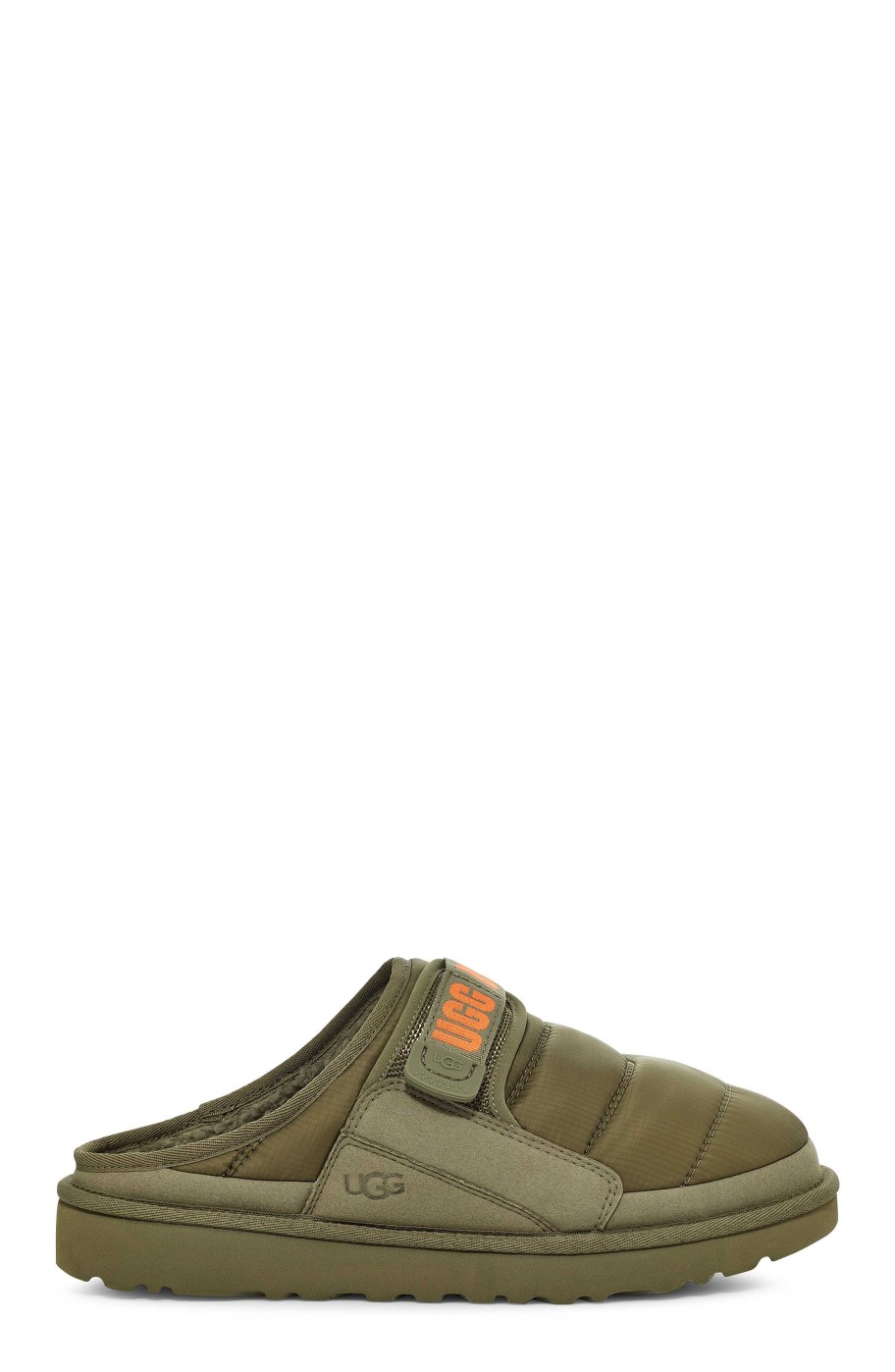 Herren UGG | Dune Slip-On Puft, Ugg Moosgrün / Orange