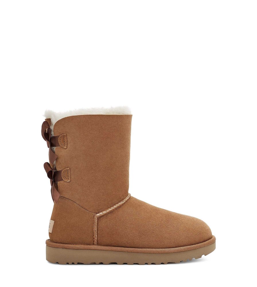 Damen UGG Klassische Stiefel | Bailey Bow Ii,Ugg Kastanie