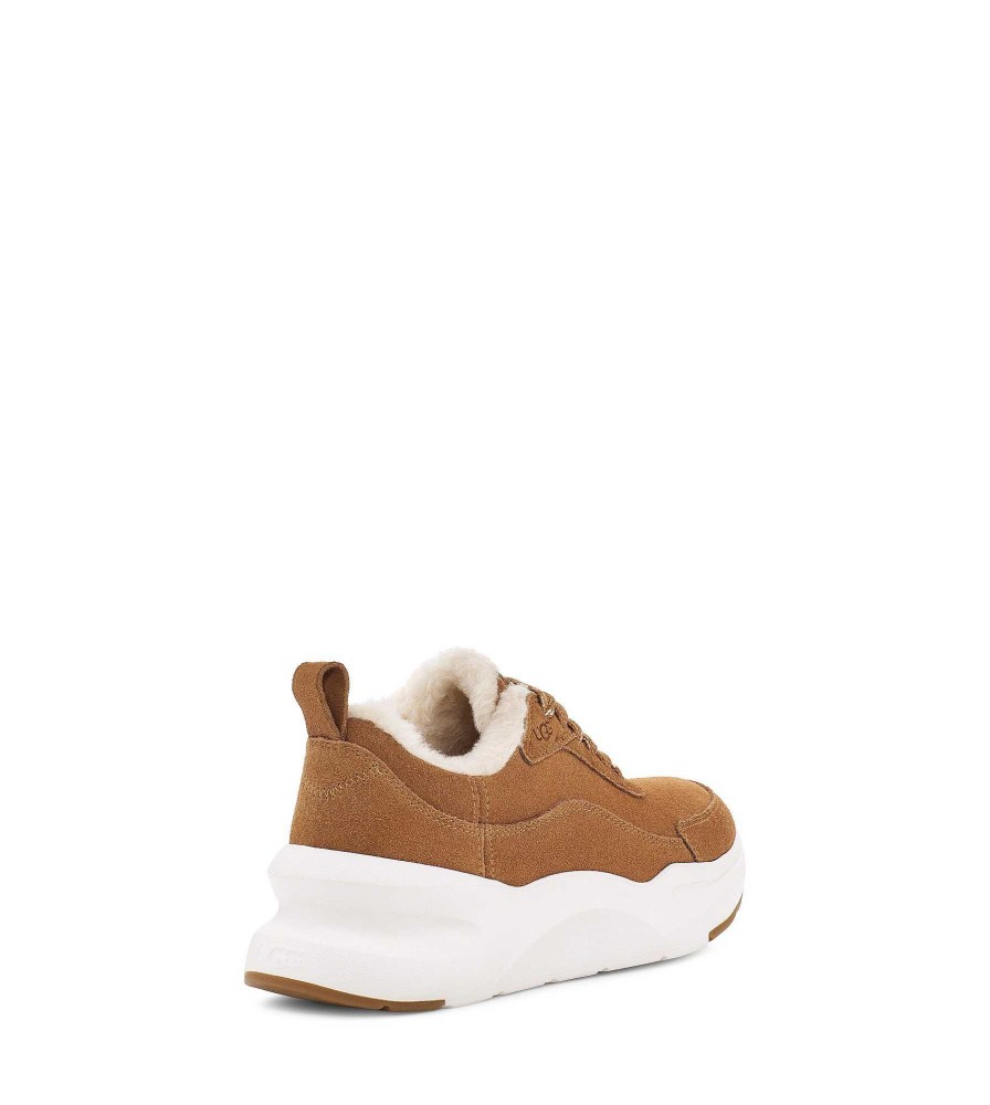 Damen UGG Sneakers | La Glide Heritage Kastanienbraunes Wildleder