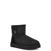 Damen UGG Klassische Stiefel | Mini Bailey Button Ii, Ugg Schwarz