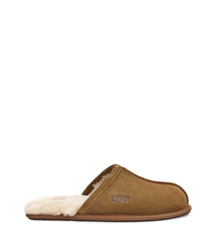 Herren UGG Hausschuhe | Abnutzung Kastanie