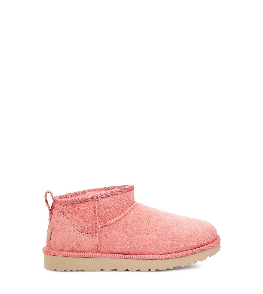 Damen UGG Klassische Stiefel | Klassischer Ultra Mini Rosa Blüte