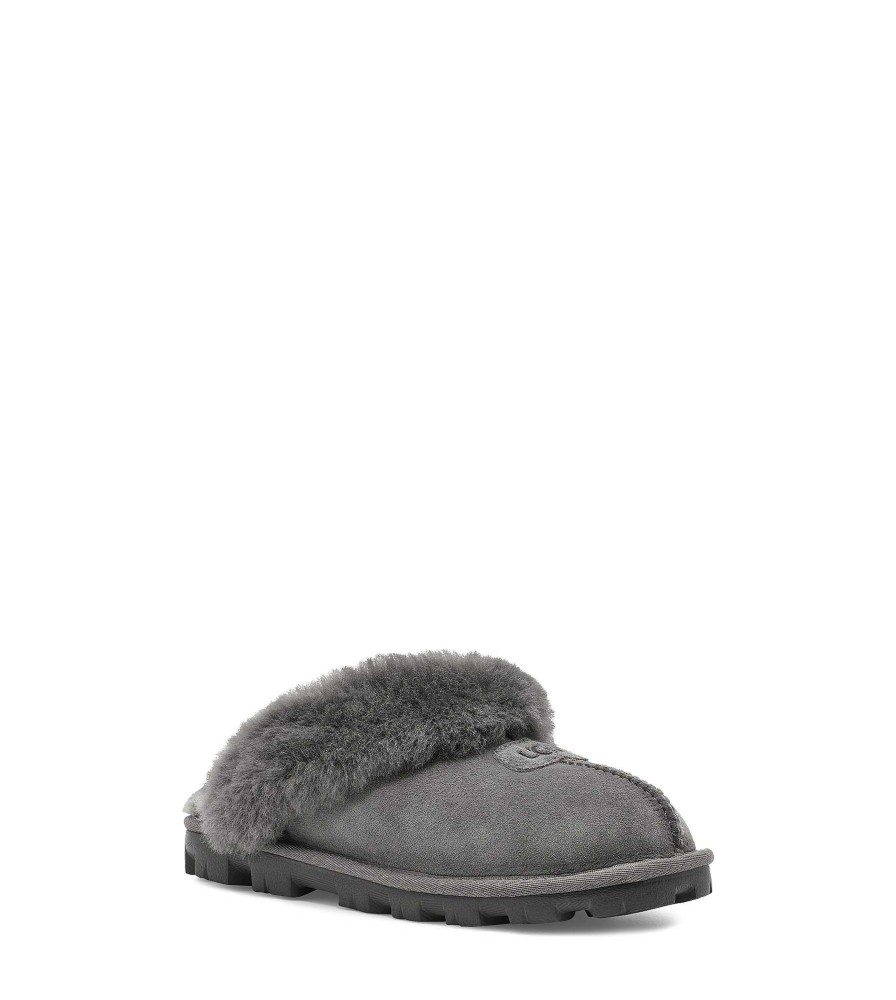 Damen UGG Hausschuhe | Kokette Grau