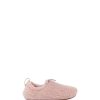 Damen UGG Hausschuhe | Plüschiger Slipper Rosengrau