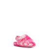 Kinder UGG Hausschuhe | Fluff Yeah Slide Marble Rosa Rose / Muschelrosa