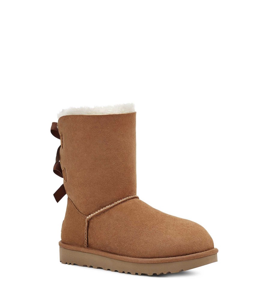 Damen UGG Klassische Stiefel | Bailey Bow Ii,Ugg Kastanie