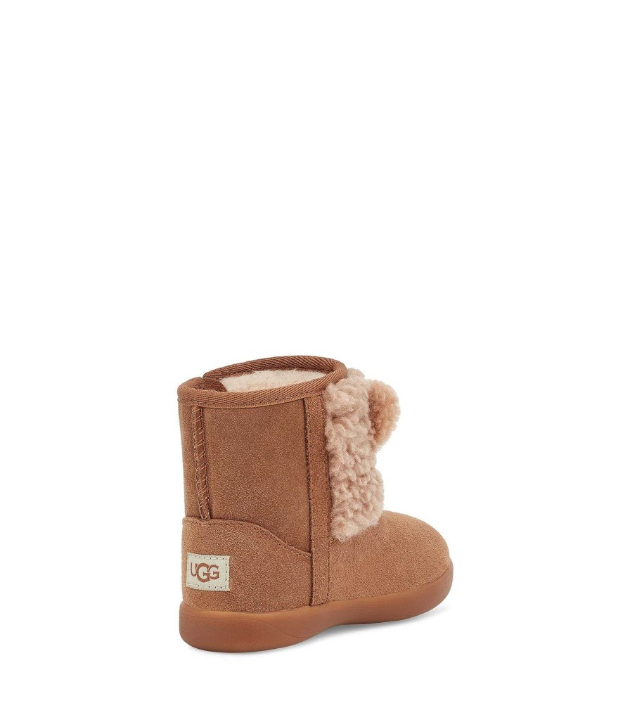 Kinder UGG Stiefel | Koala Stuffie Kastanienbraunes Wildleder