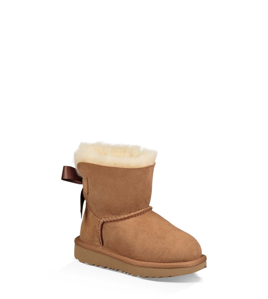 Kinder UGG Stiefel | Mini Bailey Bow Ii, Ugg Kastanie