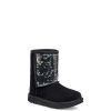 Kinder UGG Stiefel | Classic Ii Klarer Glitzer Schwarz